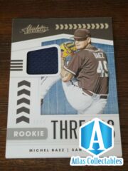 2020 Absolute Rookie Threads MICHEL BAEZ RC Dual Jersey RT-MB - Padres